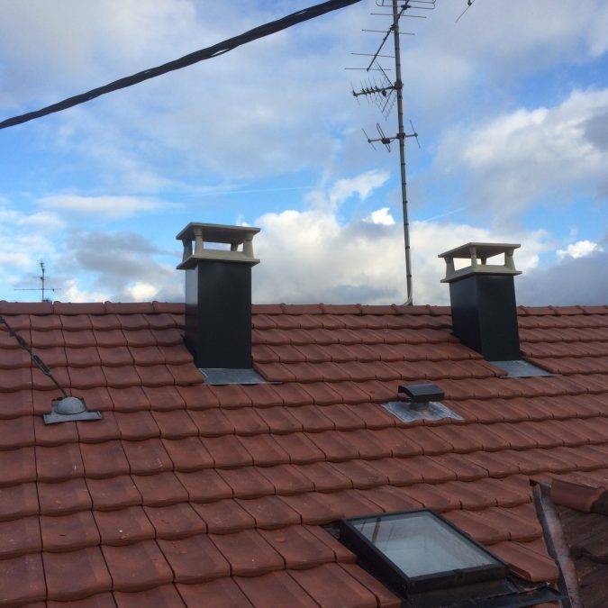 Rénovation de conduit de cheminée extérieur à Wittenheim Riedisheim 0